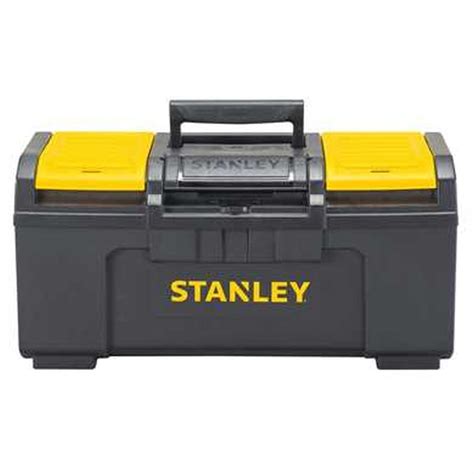 stanley 23 metal tool box|stanley 19 inch tool box.